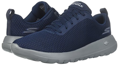 Skechers Go Walk Max- Effort, Tênis Homens, Azul Escuro/Cinza Escuro, 43