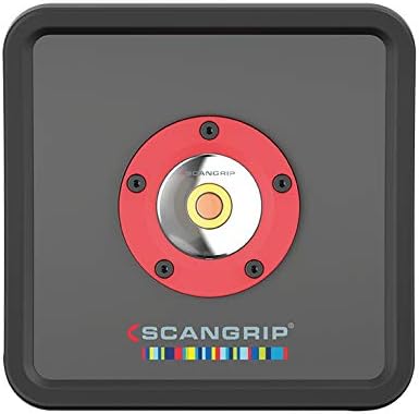 Scangrip MultiMatch R - Powerful and Handy Lighting Solution for Painting Industry, 1,200 Lumen LED Work Light