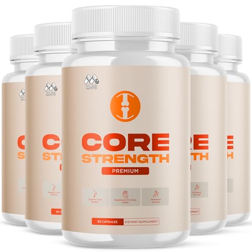 (5 Pack) Core Strength Supplement for Joint Support, Official Core