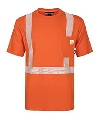 Short Sleeve Orange Tee/Hi Vis