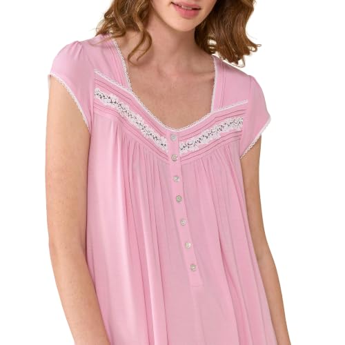 Image of Eileen West Womens Modal Jersey Knit Collection Nightgowns - Soft, Lightweight & Breathable Sleepwear & Loungewear for Women