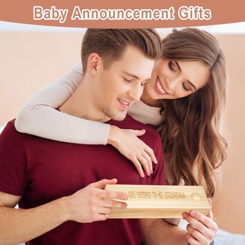 Image of Pregnancy Announcement for Grandparent Grandma, Pregnancy Test Keepsake Box, Baby Announcement Reveal Gifts Ideas for Husband Grandparents Dad Aunt and Uncle