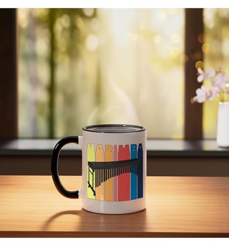 Mug Cerámico Marimba Retro Pro Percussionists 11 Oz miniatura 3