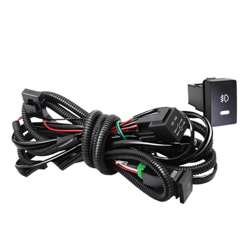 Feux anti-brouillard avant halogène 12V voiture compatible Peugeot 307 308 207 407 avec câble