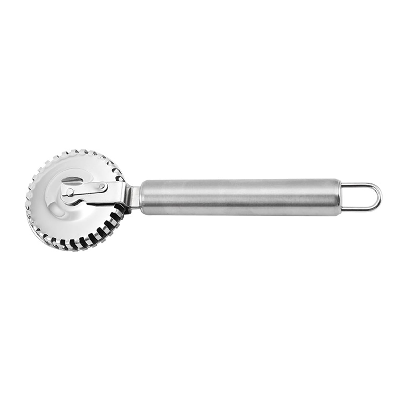 LiRRvb Stainless Steel Pastries Crimper Ravioli Cutter with Ergonomic Handle for Dough and Pastries Cutting Sealing Home Baking Dessert Preparation Tool