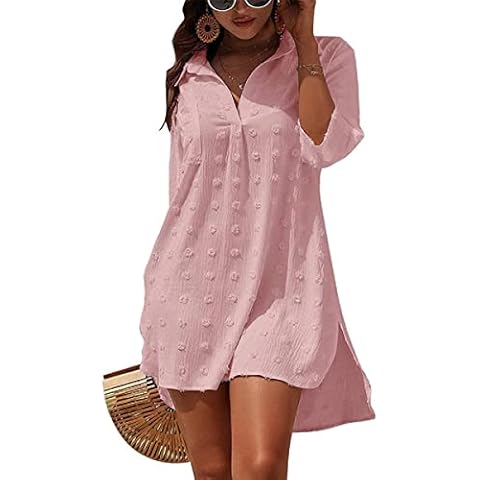 TBSCWYF Camisa Suelto de Bikini Mujer Cover