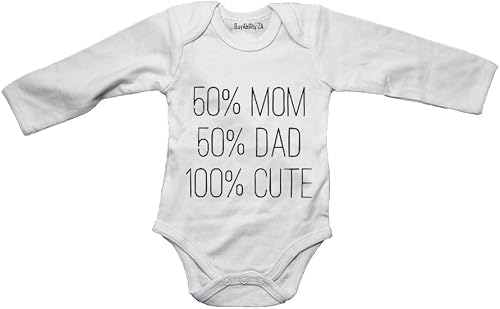 Unisex 100% Cute! - Baby Grow