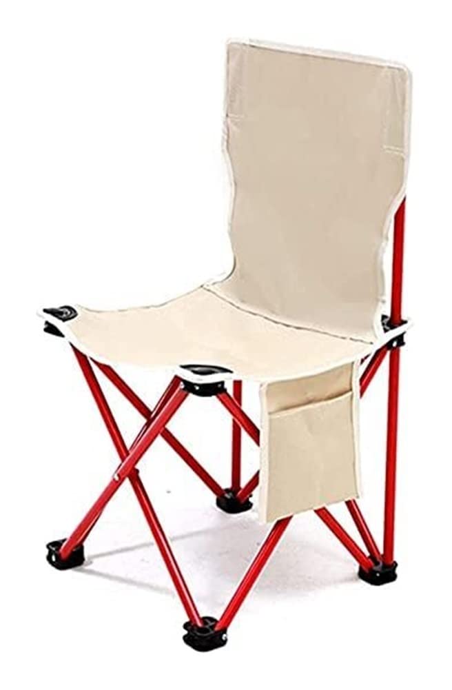 Chaise arrière de camping pliante et légère contre le mal de dos