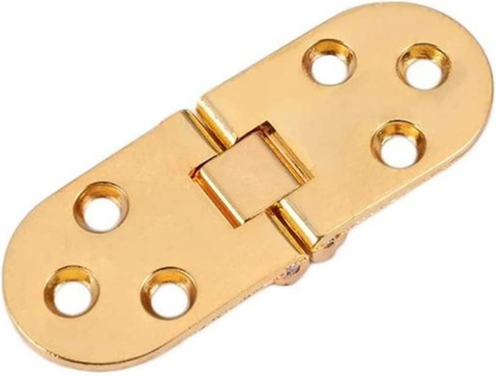 BAZAC 1 x Zinc Alloy Hinges, Folding and Self-Supporting Closet Doors, DIY Products, 3 Colors to Choose from.-B