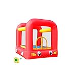 Wonduu Castillo Hinchable Happy Bus 280x215x195 Rojo
