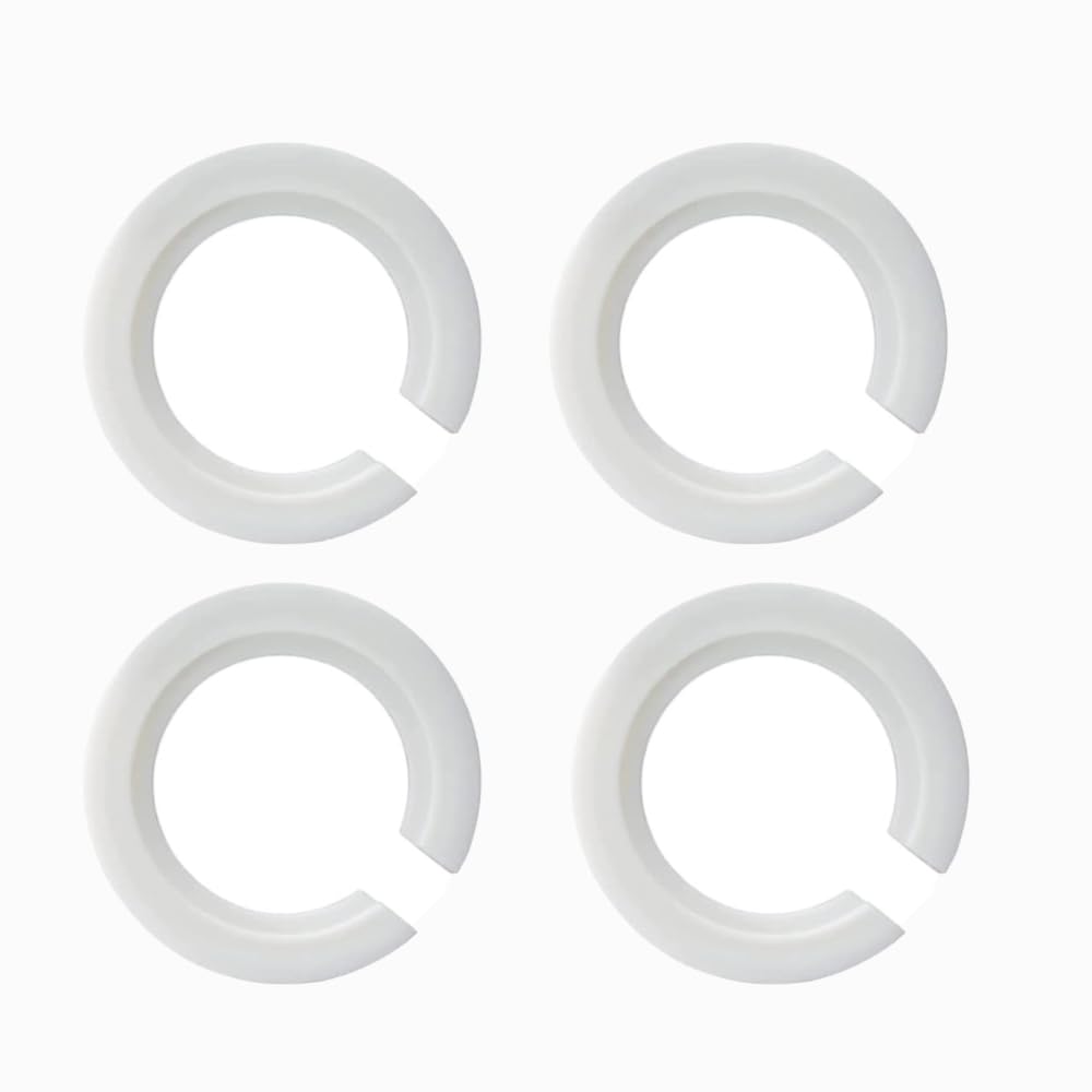 E27 to E14 Lamp Shade Ring Converter 42mm to 29mm to Support Lamp Shade with Duplex Ring Fitting Plastic Lamp Shade Reducer Rings (4)