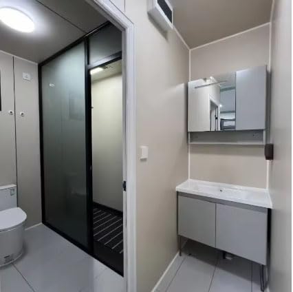 Off-Grid Expandable Tiny House – Portable Prefab Container Cabin with Bedroom, Bathroom, Glass Windows & Double Doors – Ideal for Remote Living or Wilderness Retreats - Image 5