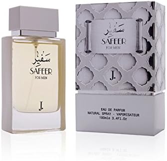 Junaid Jamshed Safeer for Men EDP- 100 ML (3.4 oz)| Rich and Aromatic Fragrant| Everlasting Aroma from the East| Long Lasting Fragrance| Royal Scent |Seasonal Scents