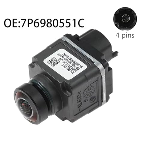 Caméra marche arrière grand angle 7P6980551C pour Audi Q7 et A8
