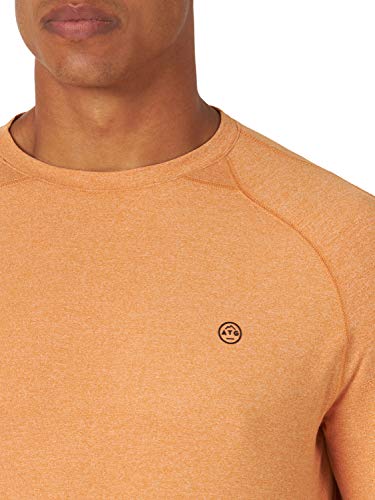 ATG by Wrangler Men's Short Sleeve Performance T-Shirt, Autumn, Large
