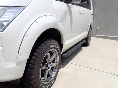 おかちん　オーバーフェンダー 片側+9mm FRP製 デリカ D:5前期 DELICA D:5 FRP PARTS ( OVERFENDER, AERO BONNET etc) | ELFORD