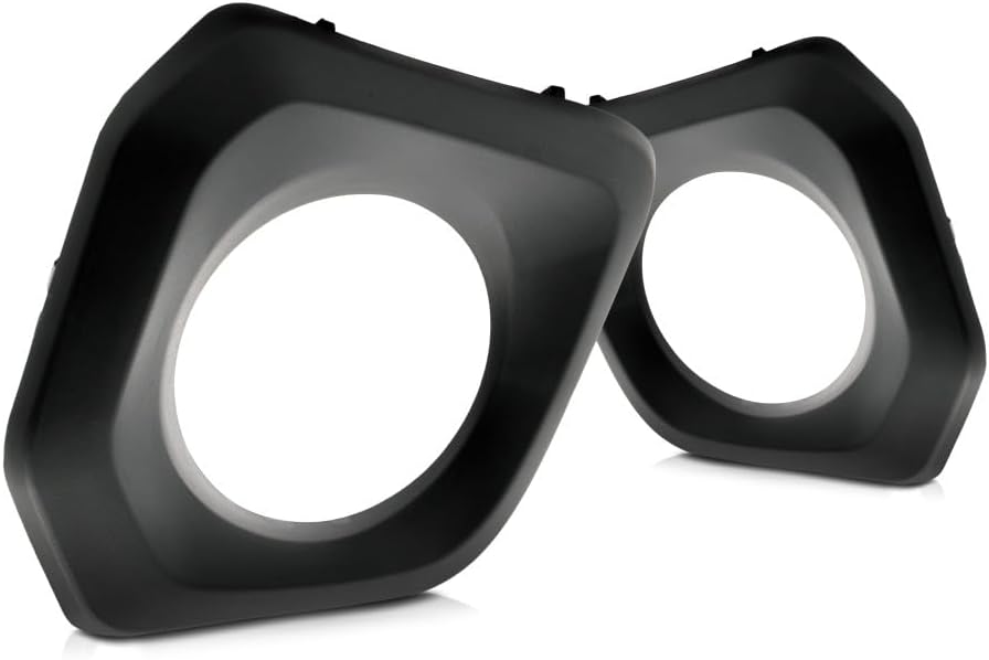 For Toyota Tacoma 2016-2023 Fog Light Bezel Driver and Passenger Side | Pair SR5/TRD/Off-Road/TRD Sport/TRD Pro Model Replacement For TO1038195, TO1039195 | 52128-04020, 52127-04020