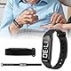 Vibrationswecker Armband, Vibrationsalarm Erinnerung Uhr, Silent VibrationsWecker Armband, Töpfchentrainingsuhr, Trinkerinnerung, Pillenerinnerungen, Vibrationsarmuhr für Kinder Erwachsene (Schwarz-B)