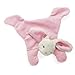 North American Bear 8.5" Loppy Baby Cozie Blankie, Bunny Pink