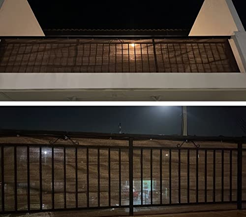 Abrotain Balcony Privacy Screen Fence Covering Privacy 3'3"X9'9" Shade Cloth Outdoor Patio Porch Screen Mesh Apartments Railing Cover Wind Block For Patio Backyard Deck Porch Railing #TOP6