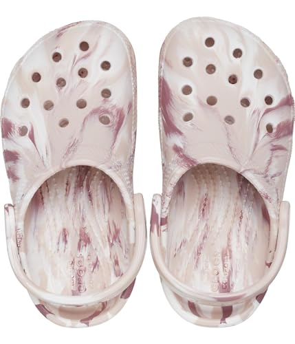 Sabots classiques marbrés Crocs enfants teints par nœuds multicolore - 2