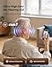 Hearing Aids, Hearing Aids for Seniors, Hearing Aids Rechargeable with Automatic Noise Cancelling and 5 Levels of Volume Adjustment, Hearing Amplifiers with Clear Sound Quality for Hearing Loss(Black)