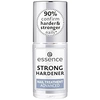 essence cosmetics strong hardener nail treatment advanced polish base coat 8ml