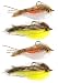 The Fly Crate Lunchable Streamer Assortment | Fly Fishing for Trout Bass Pike | Size 2 (4 Pack)
