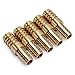 LTWFITTING Brass Barb Hose Reducing Splicer Mender 3/8" ID Hose x 1/2" ID Hose Fitting Air Water Fuel Boat(Pack of 5)