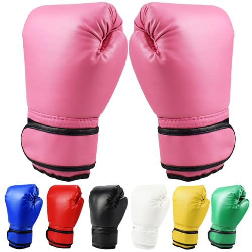 Guantes de boxeo para niños ideales para saco de boxeo y kickboxing