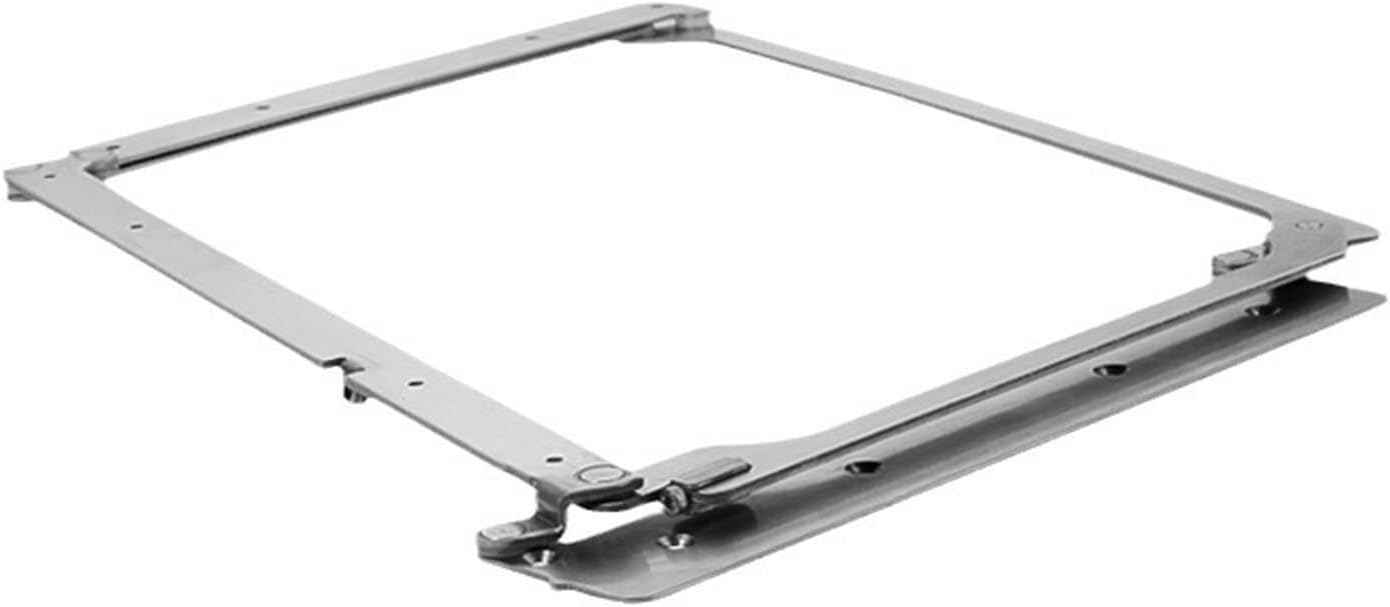 Barn Door Hardware Kit, Folding Door Hardware Kit, Wardrobe 180 Degree Folding Flat Door Accessories, 304 Material, Load Capacity 40kg/88lb (Two Doors), for Barn Door, Balcony, Patio(Right Opening)