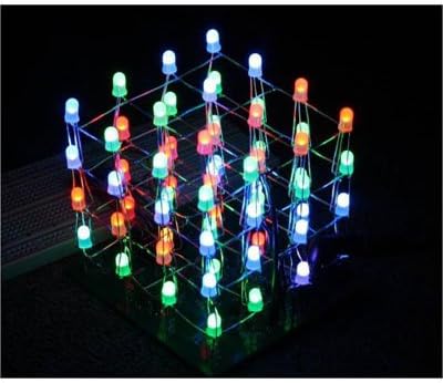 RGB LED Cube Kit 4x4x4
