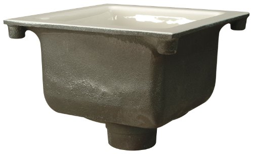 Zurn FD2375-NH3 A.R.C. Floor Sink 6 Sump Depth 3 No-Hub Connection 12 x 12