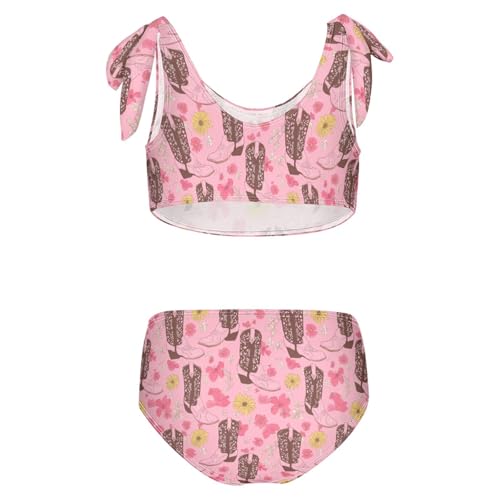 Image of Boccsty Summer Girls Swimsuits Kids Bikini Sets 2 Pcs Bathing Suit for 3T-12T