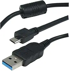 CABO DE DADOS USB/MICRO USB - PARA CARREGADOR CONTROLE 3 METROS PS4 X-CELL XC-CAB6