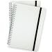 Spiral Notebook, College Ruled/Lined Journal Paper, Hardcover Bound Many Page Journal, Premium Paper Stickers, Elastic Closure Strap, Wirebound, 5.71 x 8.25 in. (2 Pack) - SuperiorMaker