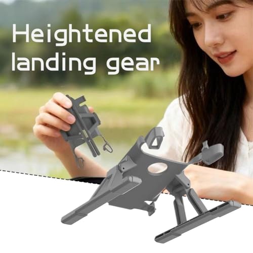 Image of GetZget CY-NOVA Height Extender Compatible with Dji Mini 5 Pro,Foldable Extended Landing Gear Legs Kit protector Accessories.
