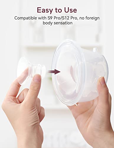Momcozy Flange Insert 19mm for Momcozy S9 Pro/S12 Pro. Original S9 Pro/S12 Pro Breast Pump Replacement Accessories, 1PC (19mm) - Image 4