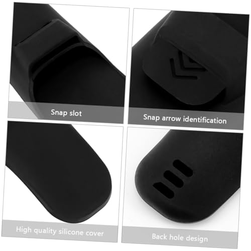 VINTORKY 2個 防水シリコン製携帯用シェーバーケース 軽量コンパクト 保護 手動剃刀対応旅行収納カバー