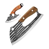 Schwerlast Fleischbeil 2-teiliges Hackmesser-Set für Knochen und Rind
