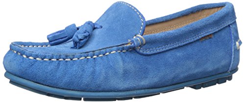 W.A.G. Kid's Loafer with Tassel, Azul, 37 M EU/4 M US Big Kid