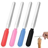 4PCS Dog Nail File Set, Colorful Metal Nail File for Dogs, Cats & Babies, Professional Pet Filer Scratcher, Durable Nails Grooming Tool for Outdoor & Indoor Dog, Remove Burs for All Toenail Types