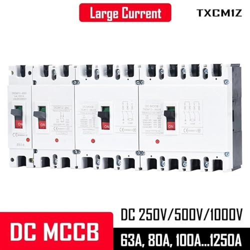Disjoncteur 2P DC500V 400A éviter les risques d'incendie sur circuit solaire PV