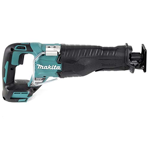 Makita djr 187 RT 18 V batteria agli ioni di litio per sega a gattuccio + 2 X 5,0 AH, Batteria + Caricabatteria senza valigia