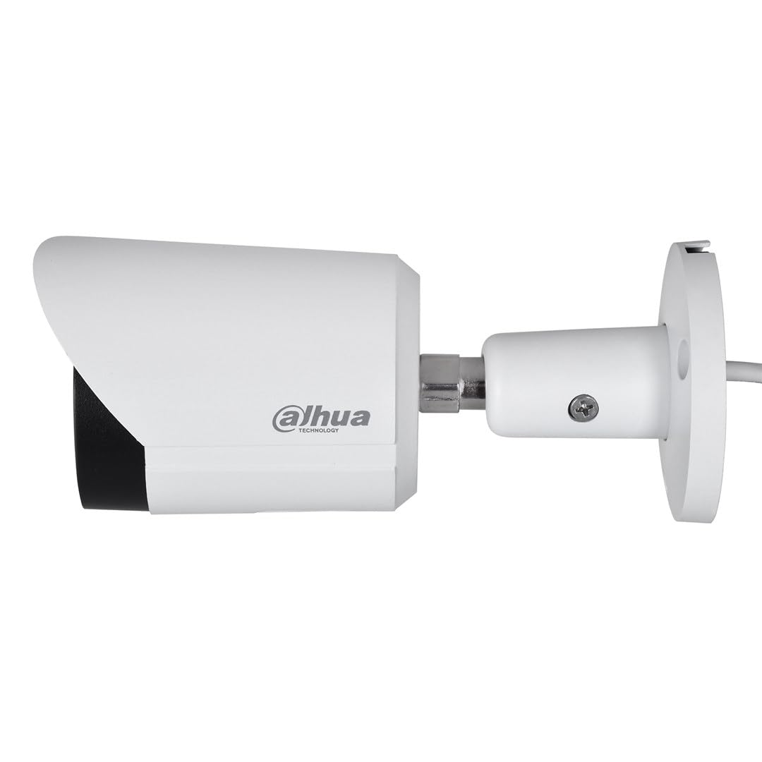 Dahua Caméra IP, Balle, 5 MP, IR 30 m, extérieur, IP67, Microphone, Micro SD, Full Color, Double éclairage