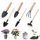 🌱【Facile da Usare】Questo attrezzi da giardinaggio per bambini è leggero, con un'impugnatura ergonomica in legno che si adatta comodamente al palmo della mano, offrendo una presa liscia e antiscivolo. Consente un utilizzo facile e senza sforzo, garantendo un'esperienza confortevole anche durante sessioni di semina prolungate.