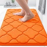 OLANLY Memory Foam Bath Mat Rug 30x20, Ultra Soft and...