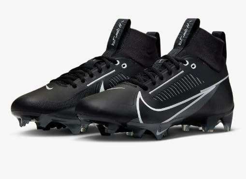 Nike Unisex Indoor/Outdoor Football/Soccer/Baseball Cleats Shoes (Black-Iron Grey-White DA5456-010, US Footwear Size System, Adult, Men, Numeric, Medium, 7) | Image 1