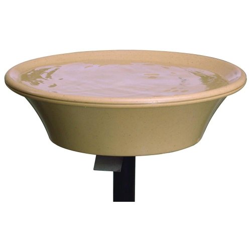 Allied Precision 14 in. Heated Bird Bath with EZ-Tilt Deck/Pole Mount (1)