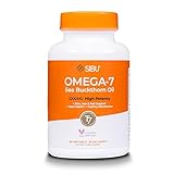 SIBU Omega 7 Sea Buckthorn Oil Soft gels, 60 ct